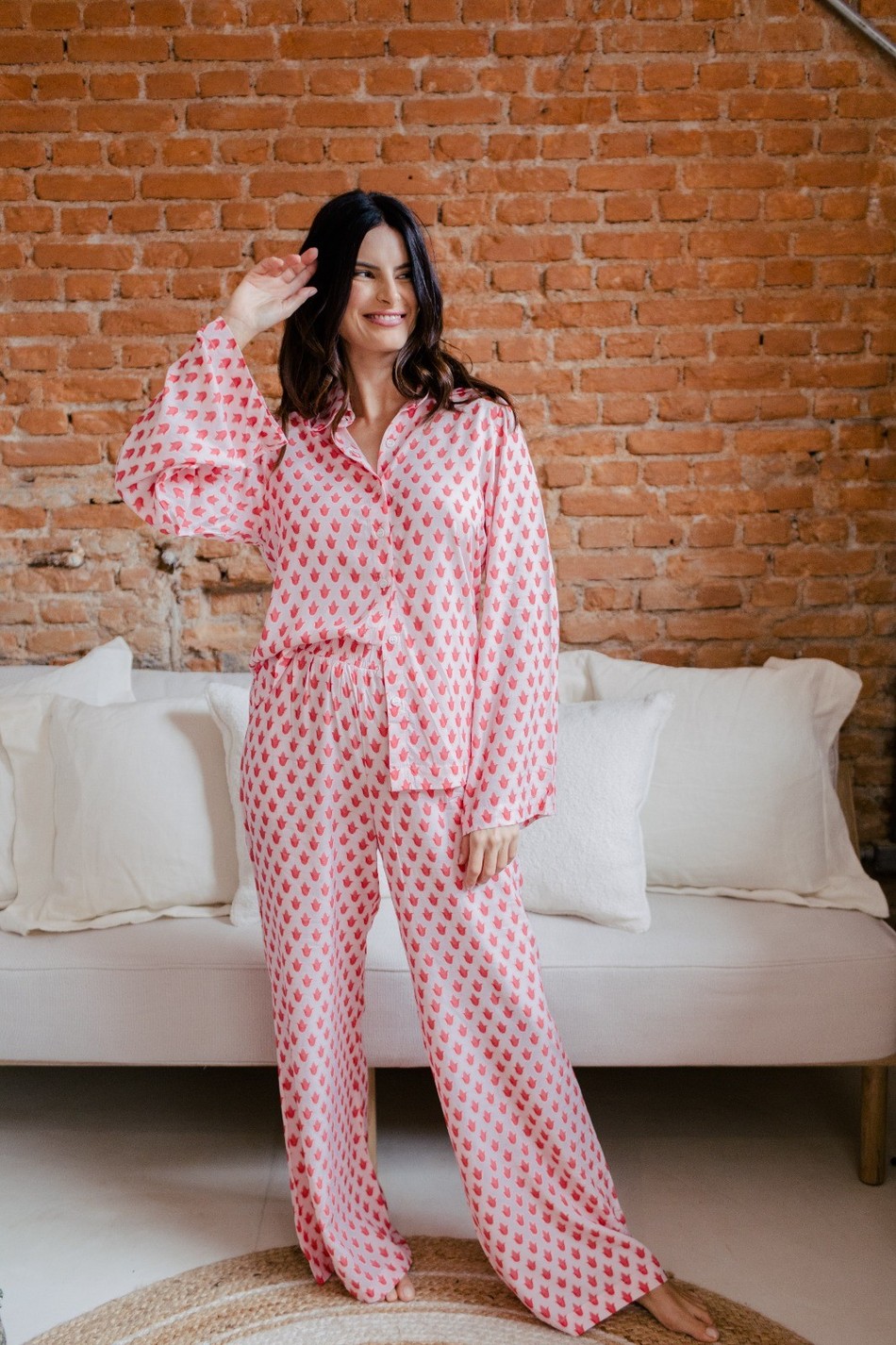 Pijama Donna Indiana Vermelho